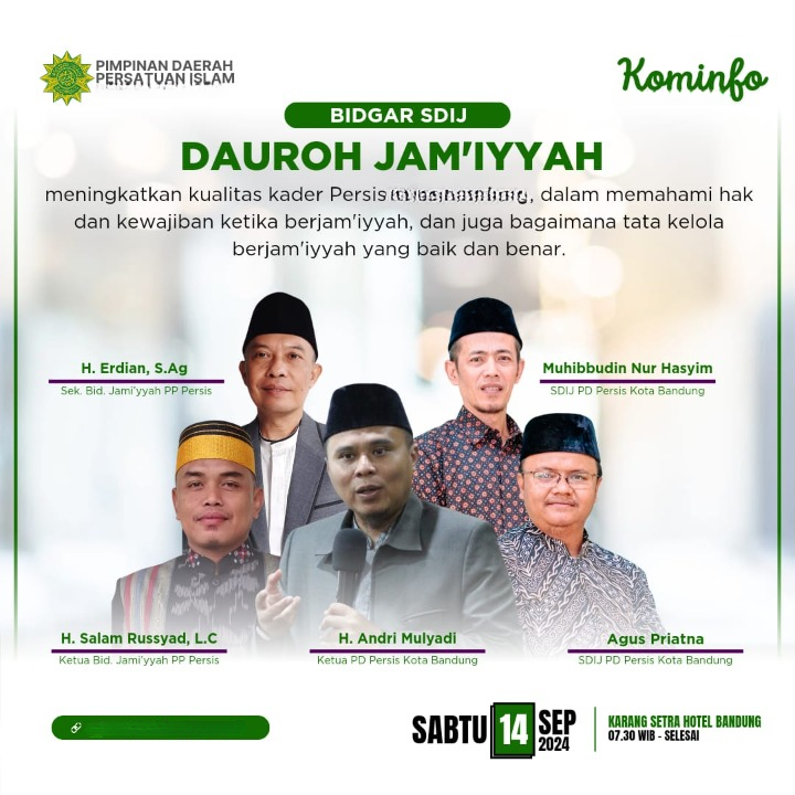 Dauroh Jamiyyah SDIJ PD PERSIS Kabupaten Nagan Raya